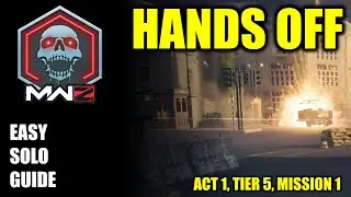 COD MW3 Zombies, Hands Off Solo mission guide (Act 1, Tier 5, Mission 1)