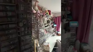 Creative Studio Tour: Organized Craft Room & Art Space#craftroom #artstudio #organization