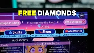 FREE DIAMONDS on Roblox Royale High! 100k DIAMONDS in 10 MINUTES [FULL 2022 TUTORIAL]