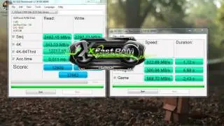 XFast RAM AS SSD Benchmark