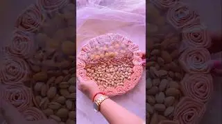 DIY dryfruit tray from scratch #dryfruit #gifting