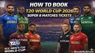 How to book Super 8 all matches Tickets🎟️\ Price & Platform Ahemdabad,Mumbai,Chennai,Delhi,Kolkata