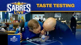 Даффер и Марти пробуют новые блюда в KeyBank Center | Sabres Live