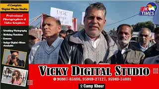 Dogra Rural Brahmin Sabha held a strong protest at Thati Chowk against UGC Regulations and warned...