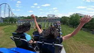 Superman Ride of Steel POV | 4K 60FPS | Six Flags America