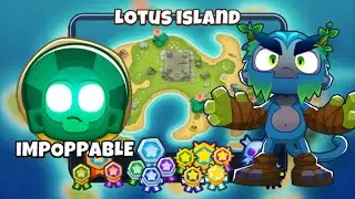 Lotus Island [Impoppable] [🚫 Monkey Knowledge] Walkthrough/Guide | Bloons TD6
