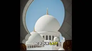 &ldquo;live every moment as your last&rdquo; (islamic reminder)