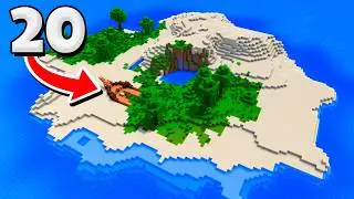 Top 20 JUNGLE ISLAND SEEDS for Minecraft 1.21!