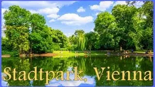 Stadtpark in Vienna, Austria