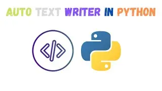 How To make AUTO TEXT WRITER || pyautogui || sky coding