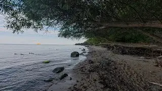 Z Rewy do Torpedowni Boso Brzegiem Zatoki hyperlapse 4K 8K BTC ETF DJI Osmo Action 6