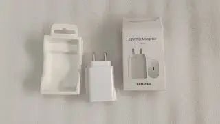 Samsung 25W Fast Charging Adapter | USB C Type Review