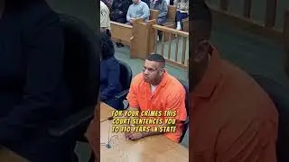 man gets sentenced to state prison and is shocked by the sentence #sentences #court