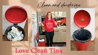 THE SIMPLE WAY TO CLEAN YOUR NASTY TRASH CAN / NEUTRALIZE ODORS FROM YOUR TRASH CAN