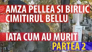 Cimitirul Bellu - Morti Celebri Amza Pellea Si Birlic | Iata Cum Au Murit *PARTEA 2*