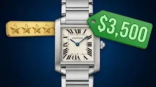 Полный обзор Cartier Tank!! ОТЛИЧНЫЕ роскошные наручные часы!