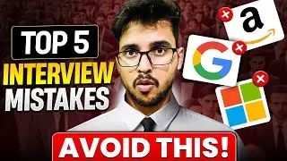 5 INTERVIEW Mistakes to Avoid 🔥 | How to prepare for interview software engineer #interview #job