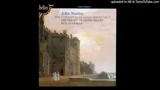 J. Stanley - Concerto No. 4 in d minor for Strings, with harpsichord continu  Adagio - Allegro - And