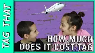 HOW MUCH DOES IT COST CHALLENGE | KIDS AND MONEY
