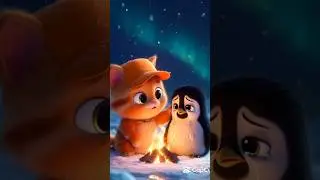 Lost Penguin Finds Hope in Antarctica #shorts #trending