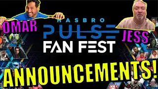 Hasbro Fanfest announcement Reactions w/ Youtube's biggest stars - Marvel, transformers and more!