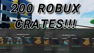 I opened 200 ROBUX CRATES trying to get a MYTHICAL! │ Combat Warriors