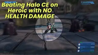 Halo CE: The Silent Cartographer - HEROIC with NO HEALTH DAMAGE