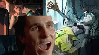 😭 Rebecca Good Ending | WHY ISN'T IT POSSIBLE | Patrick Bateman Meme | Cyberpunk Edgerunners #short
