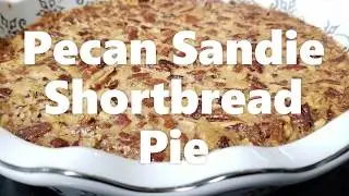 Pecan Sandie Shortbread Cookie Pie