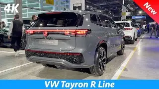 VW Tayron 2025 Review | R Line (Exterior - Interior) 7-seater, Price