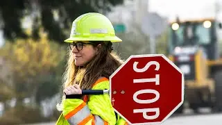 This is why we love our efficient traffic control crew