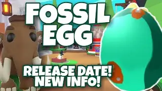 *NEW* Adopt Me! FOSSIL EGG RELEASE DATE + LEAKS + PETS + INFO(ROBLOX)
