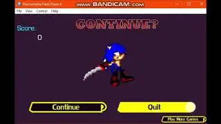 Super Smash Flash - Continue Screen