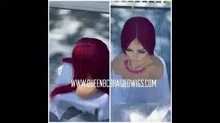 Micro twist braids wig
