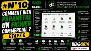 #N°10 : ETAPE 6 COMMENT CREER LES FAMILLES D'ARTICLE ? #sage  #saari#comptable  #gescom
