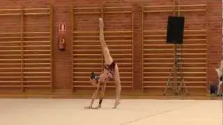 Regional Gimnasia Rítmica Absoluto y Equipos Murcia 2012 - Andrea Barba Mazas