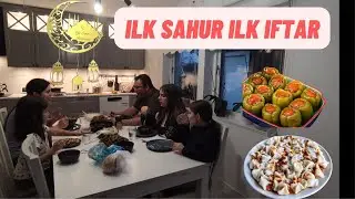 SAHUR VE  IFTAR VLOG❗ BOL ÇEŞITLI IFTAR MENÜM 💯 İSVEÇ TE RAMAZAN 2024!