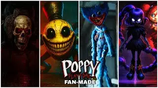 😱 EXPERIMENT 1007 RETURNS?! 4 SHOCKING Poppy Playtime CH5 Fan Games EXPOSED! (Full Walkthrough)