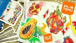 ✨ Probando productos de TEMU | Materiales de ARTE!