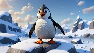 Polly Penguin Counts to Ten | Counting Song for Kids | Nursery Rhymes and Baby Songs