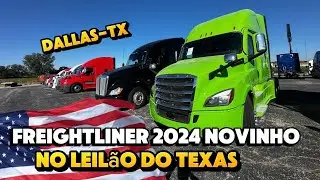 🚨CAMINHÃO NO LEILÃO DE DALLAS NO TEXAS🚨