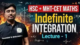 Indefinite Integration HSC 🔥 | Complete Chapter | Class 12 Maths Maharashtra Board
