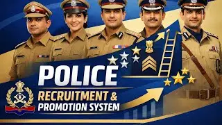 पुलिस भर्ती से DSP तक प्रमोशन | Police Department Recruitment & Promotion System | Complete Guide
