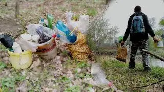 How Much Trash Is in Nature?   Keeping the Forest Clean in REAL LIFE