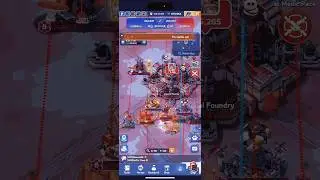 Foundry battle cities attacks 550k injures 1 hit (CommitMurder) #whiteoutsurvival #foundrybattle