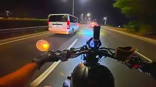 CF Moto CLC-450 | 1AM NIGHT RIDE | NLEX SKYWAY STAGE 3
