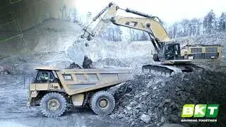BKT Earthmax SR 45 OTR Tires - радиальная шина со стальным кордом для самосвалов с жесткой рамой