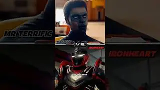 MR TERRIFIC DCU VS IRONHEART MCU #marvel #mcu #ironheart #dc #dcu #mrterrific #shorts #ytshorts #vs
