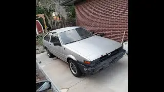 I bought an abandoned ae86
