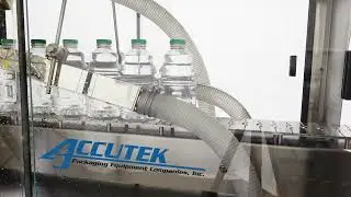 Accutek Bottle Drying Machine | High-Speed Packaging Line Dryer | Accutek Packaging Equipment